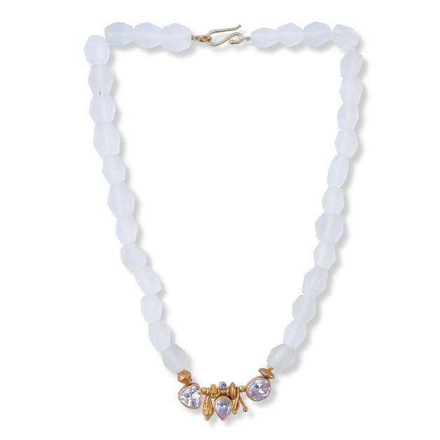 katerina makriyianni True White Necklace
