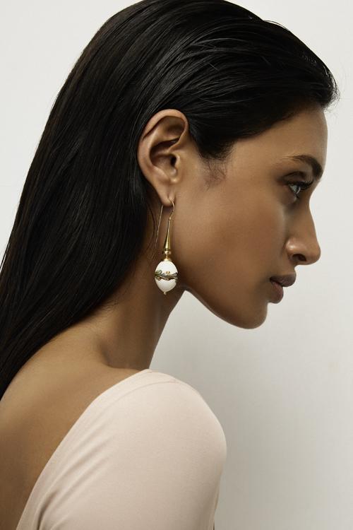 Katerina Makriyianni White Mourano Drops