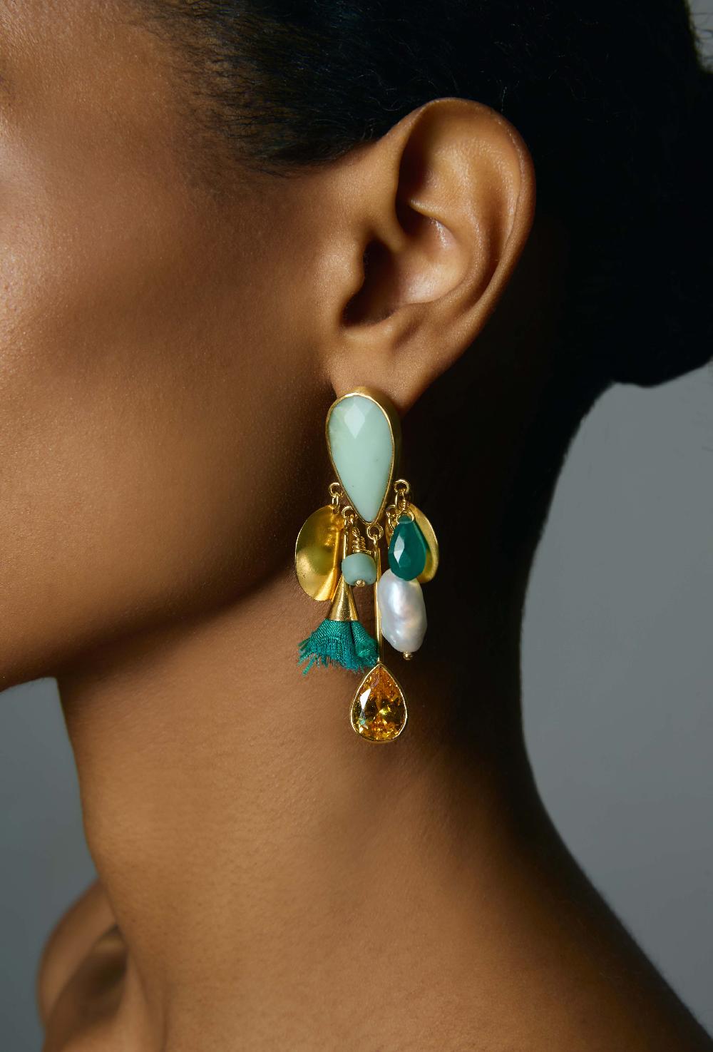 Katerina Makriyianni Zaya Chandeliers / Green