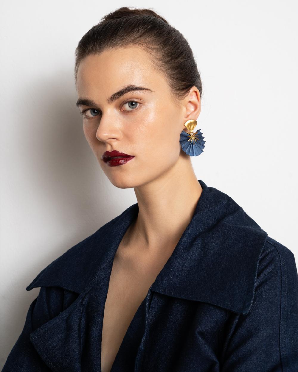 Katerina Makriyianni Sparkle Mini Fan Extra Small / Grey