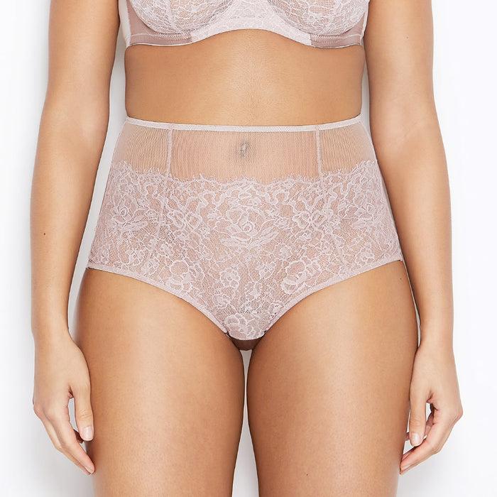 Katherine Hamilton Abbie Vintage Rose Eyelash Lace High Waisted Knickers