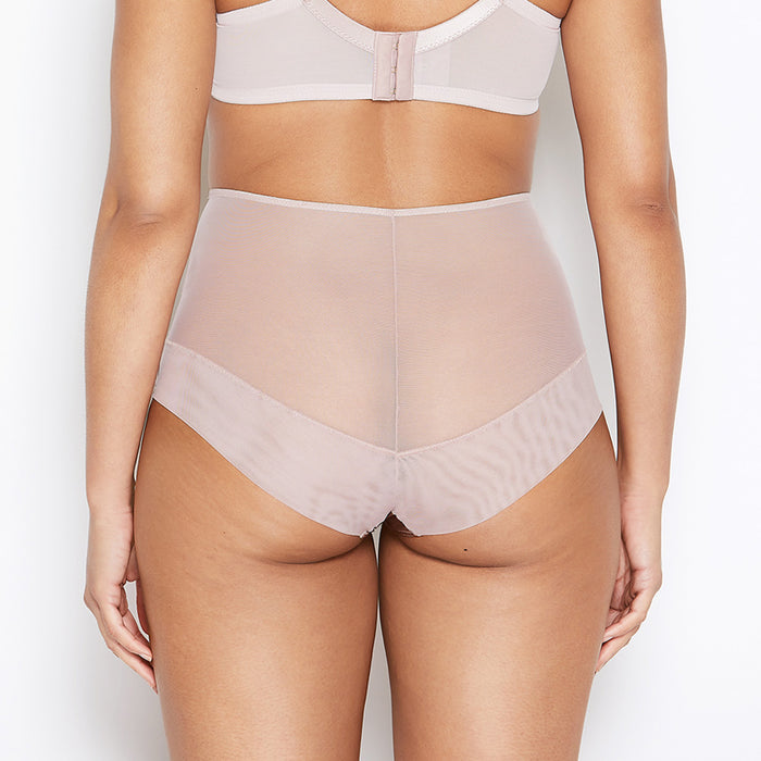 Katherine Hamilton Abbie Vintage Rose Eyelash Lace High Waisted Knickers