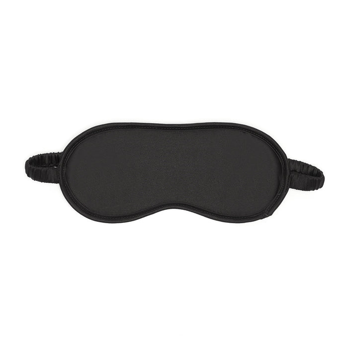 katherine hamilton Abbie black silk eye mask
