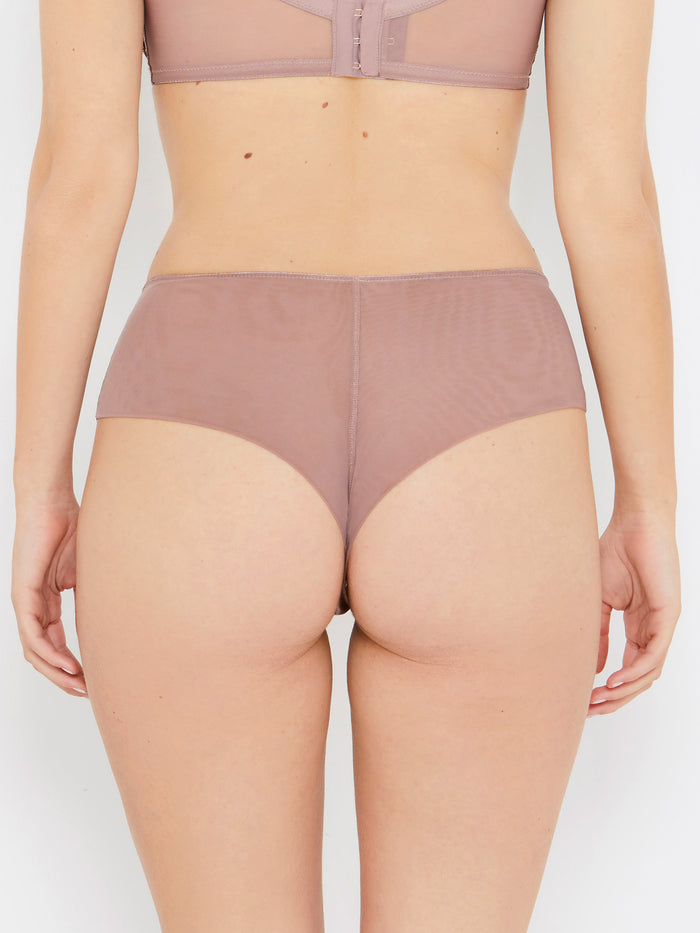 Katherine Hamilton Baylee Café Brazilian Knickers