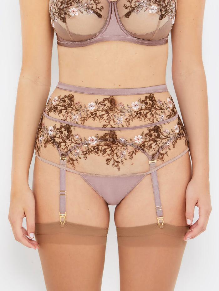 Katherine Hamilton Baylee Café Suspender Belt
