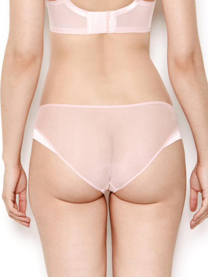Katherine Hamilton Nina Rose Pink Mesh Knickers