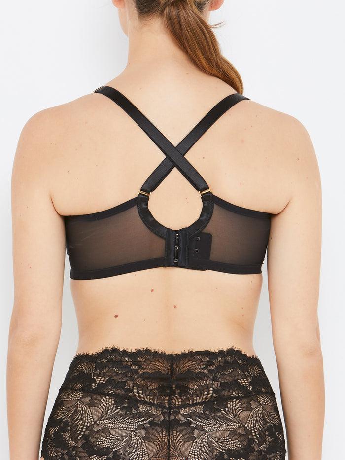 Katherine Hamilton Olivia Black Non Padded Wireless Bra