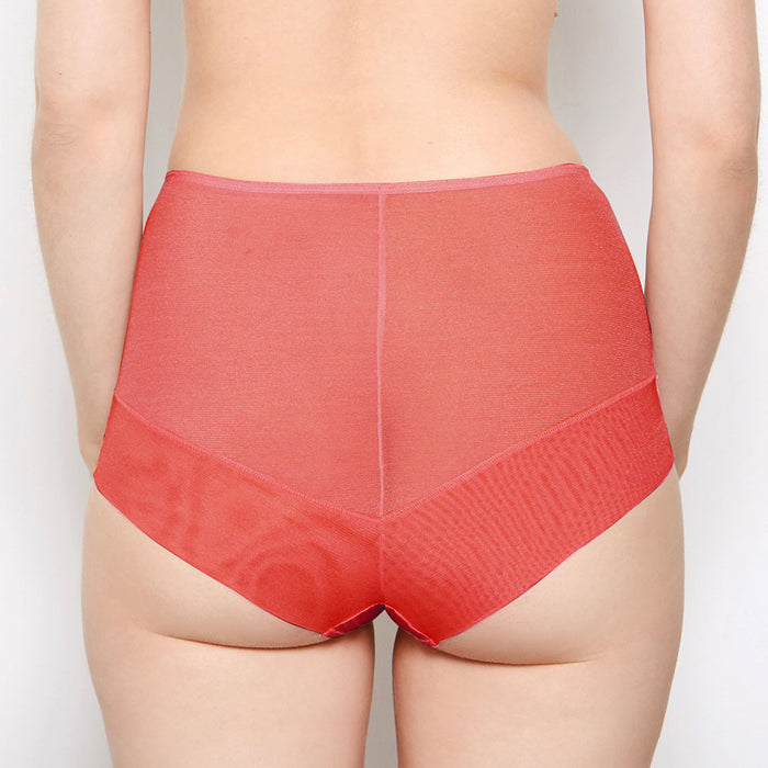 Katherine Hamilton Sophia Red Lace High Waisted Knickers