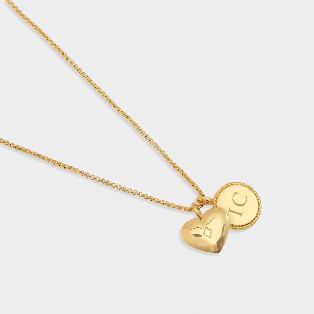 Katie Loxton '21st Birthday' Waterproof Gold Sentiment Necklace