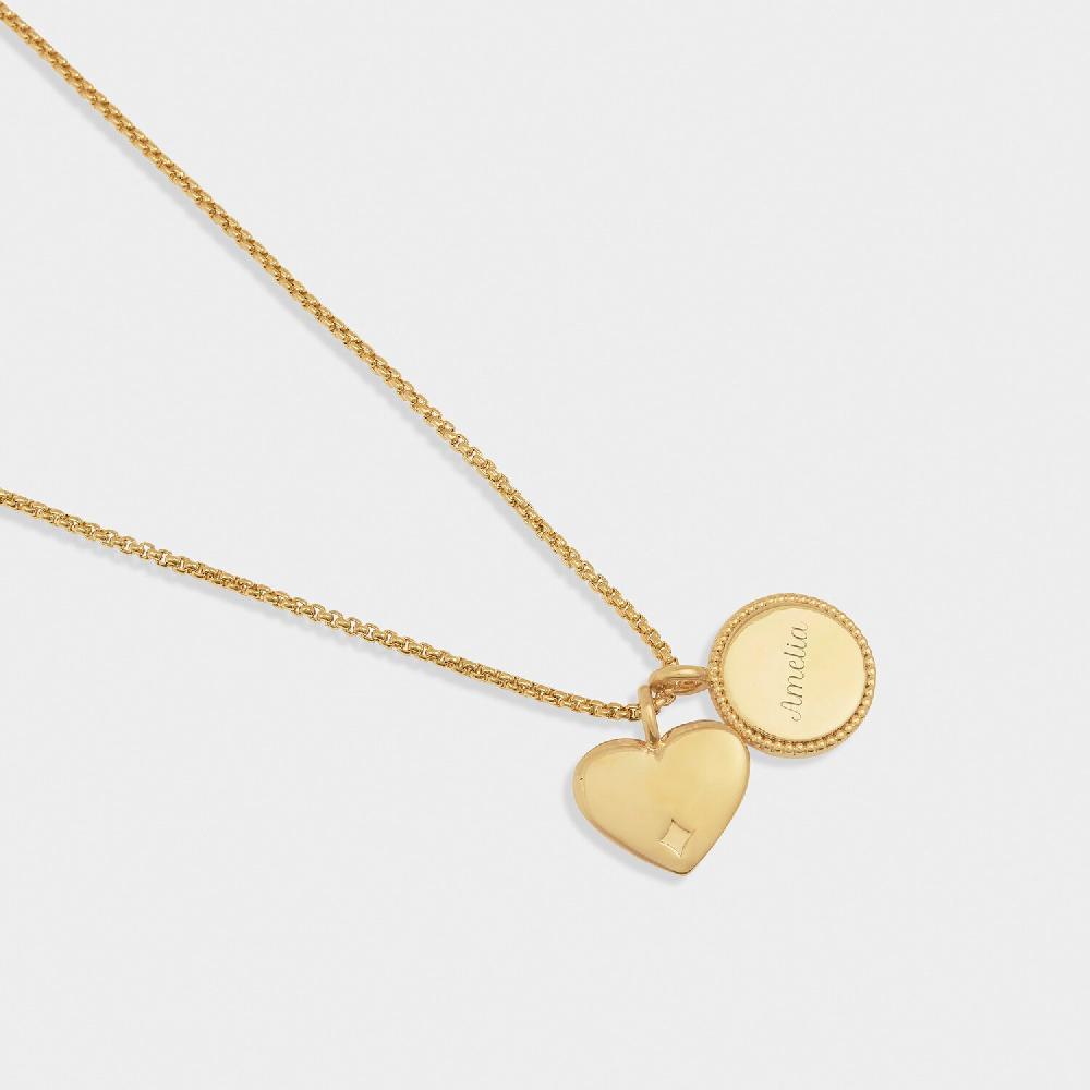 Katie Loxton '30th Birthday' Waterproof Gold Sentiment Necklace