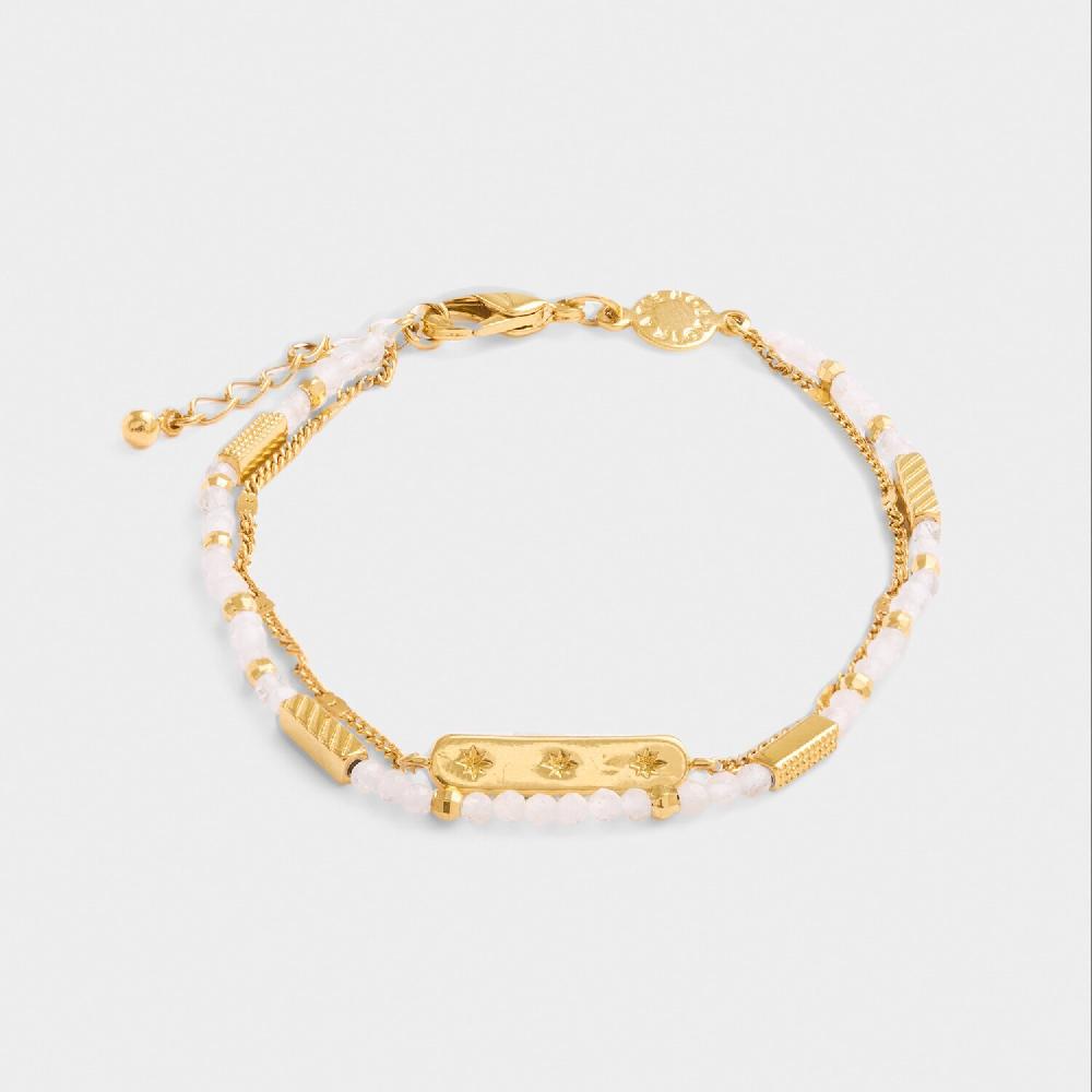 Katie Loxton 'April' Waterproof Gold Birthstone Bracelet