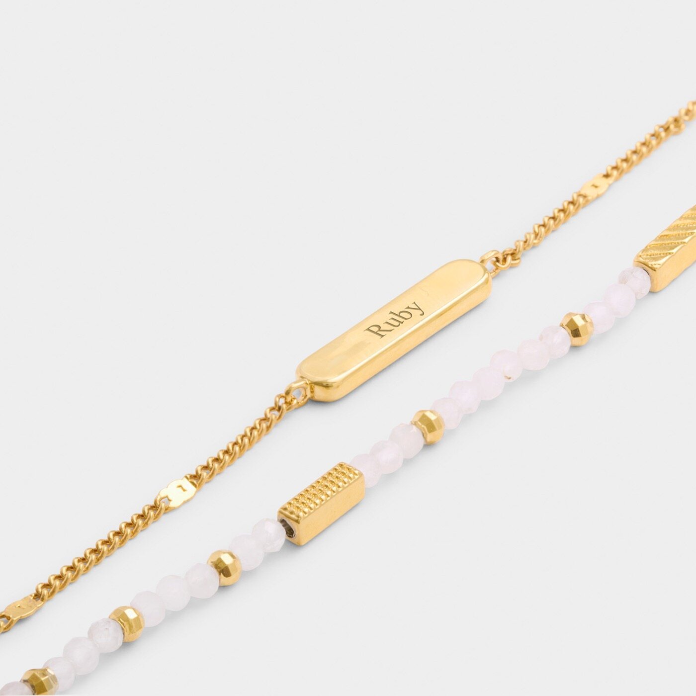 Katie Loxton 'April' Waterproof Gold Birthstone Bracelet