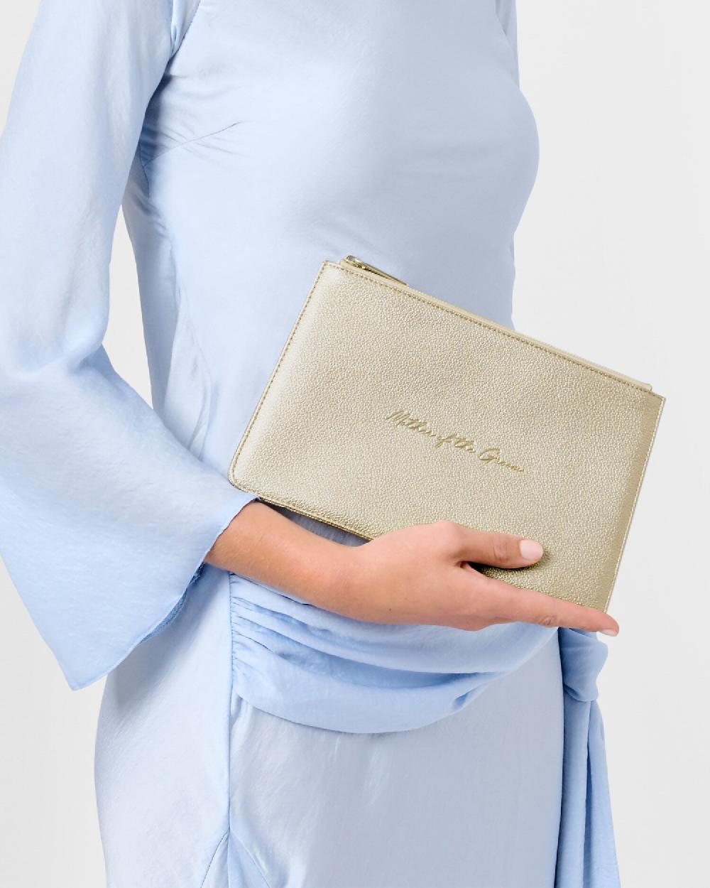 katie loxton Bridal Sentiment Pouch 'Mother Of The Groom'