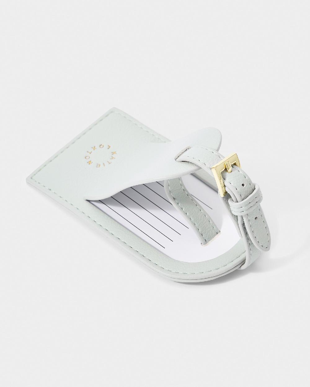 Katie Loxton Children's 'My First' Luggage Tag In Blue