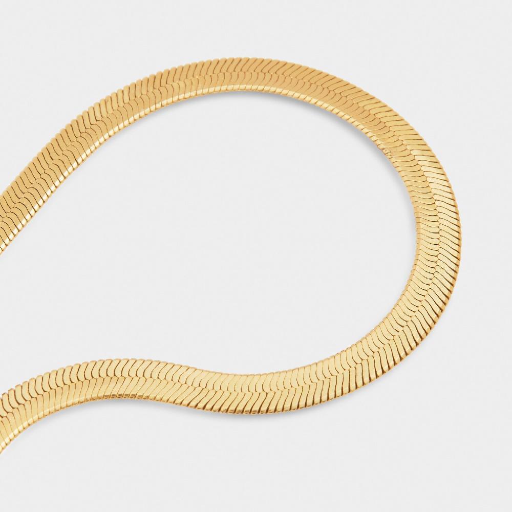 Katie Loxton Ciana Waterproof Gold Snake Chain Bracelet