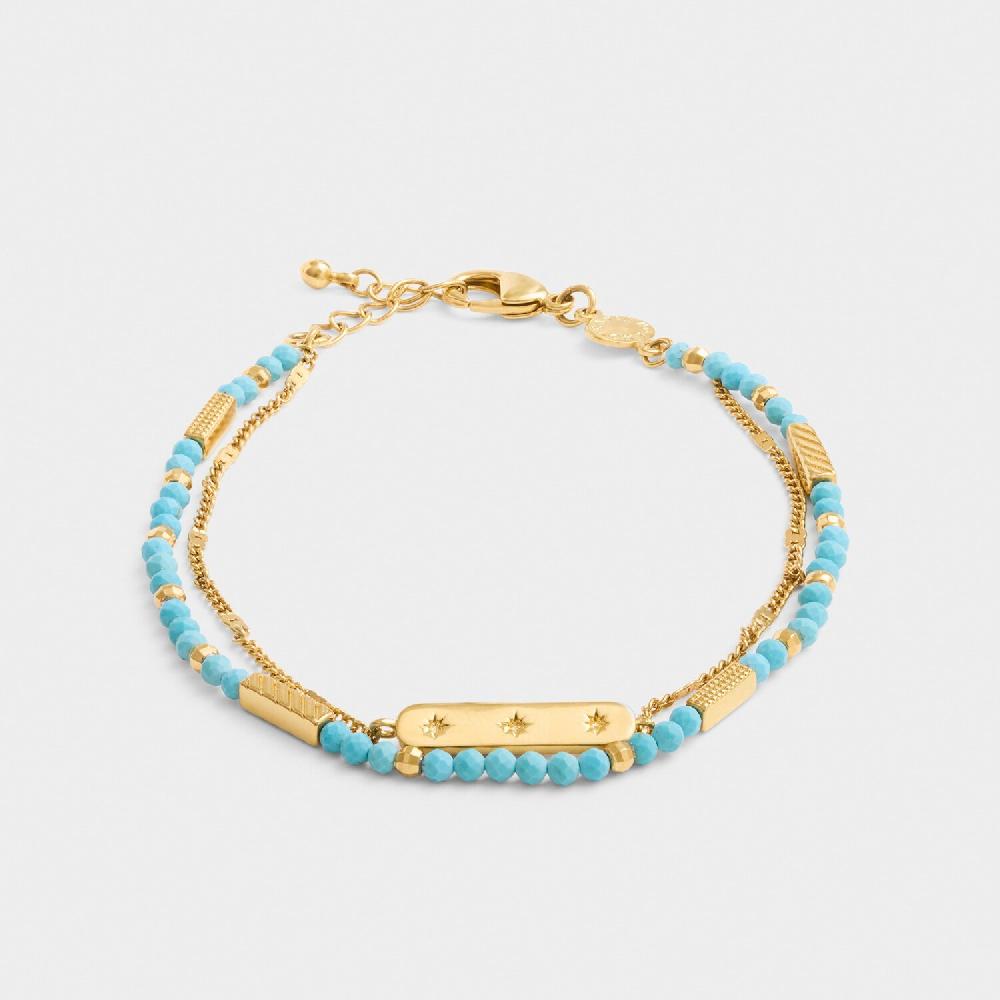 Katie Loxton 'December' Waterproof Gold Birthstone Bracelet