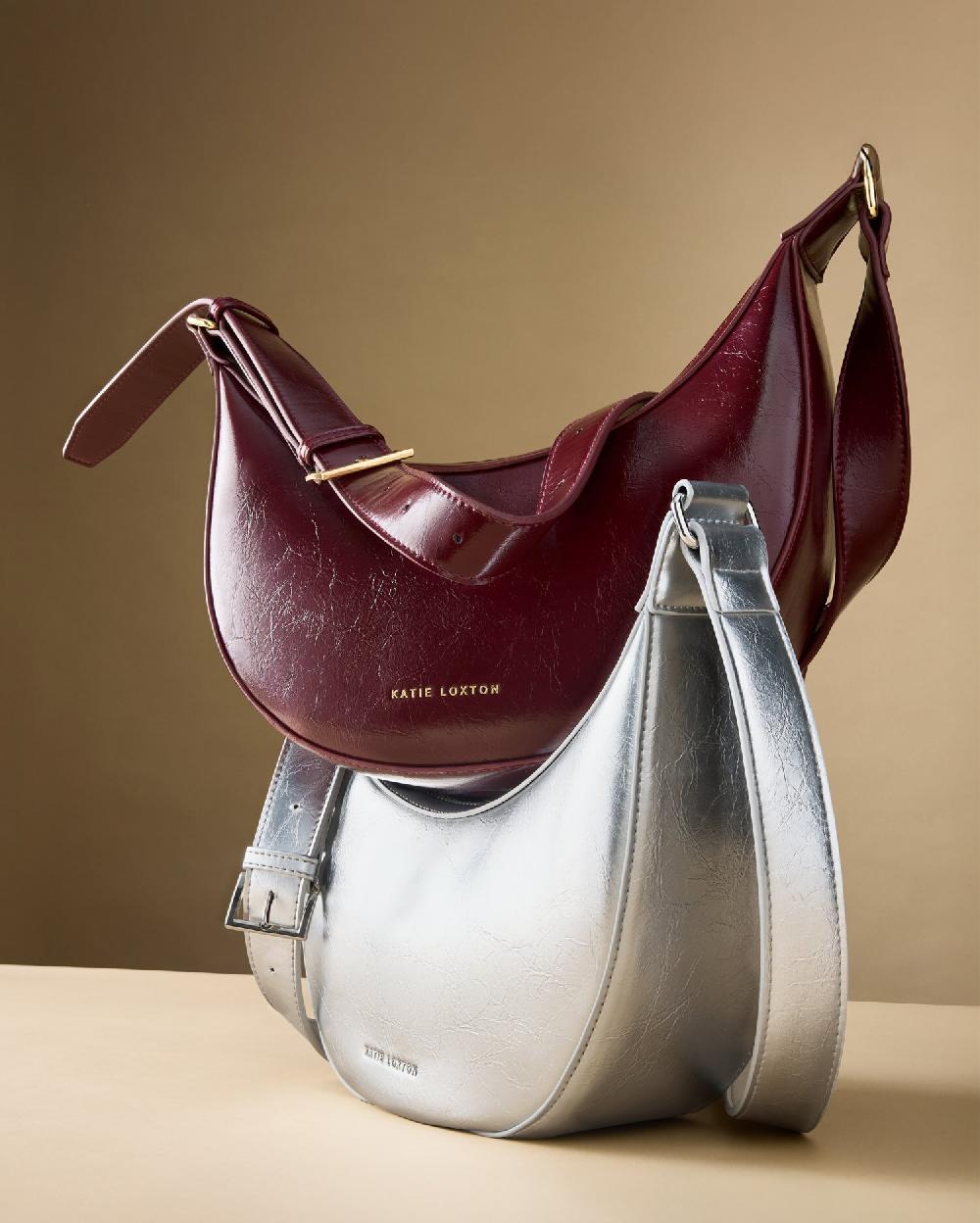 Katie Loxton Amina Patent Crackle Sling Bag