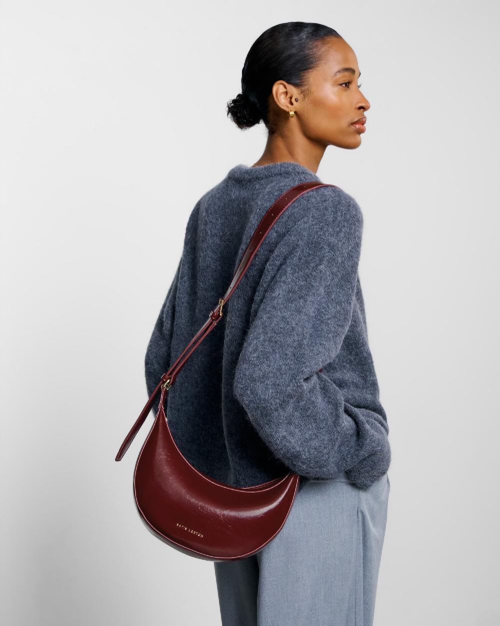 katie loxton Amina Patent Crackle Sling Bag