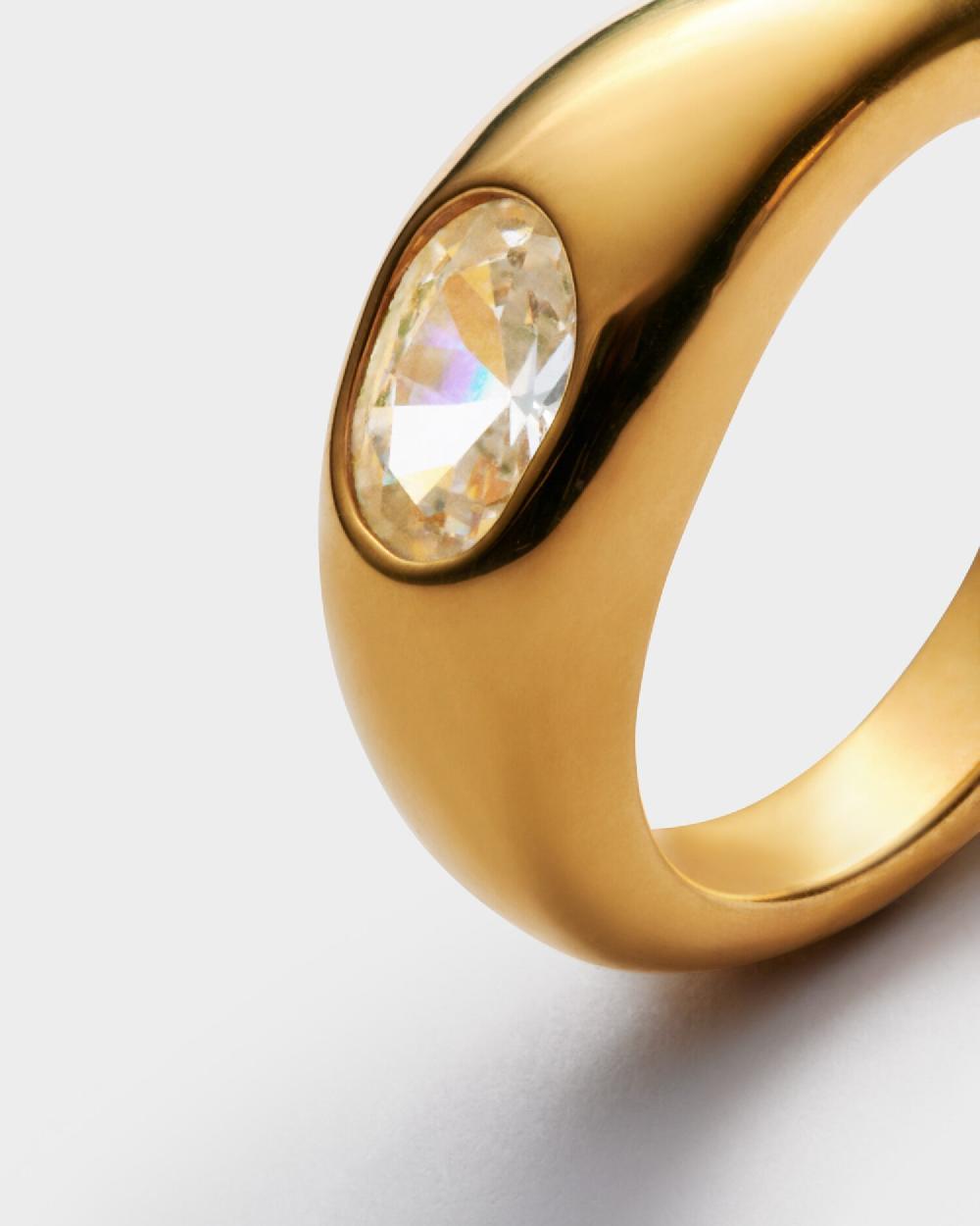 Katie Loxton Ayla Waterproof Gold Hoop Earrings