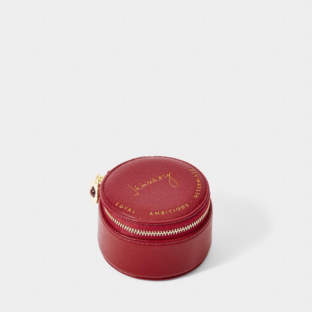 Katie Loxton Birthstone Jewellery Box 'January'