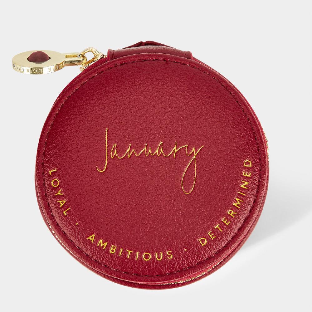 Katie Loxton Birthstone Jewellery Box 'January'