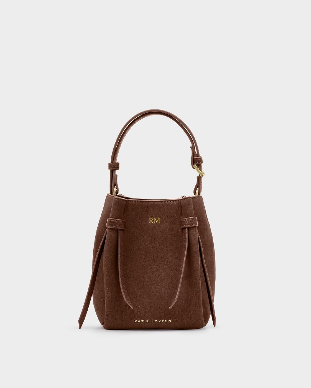 Katie Loxton Celina Mini Suedette Bucket Bag