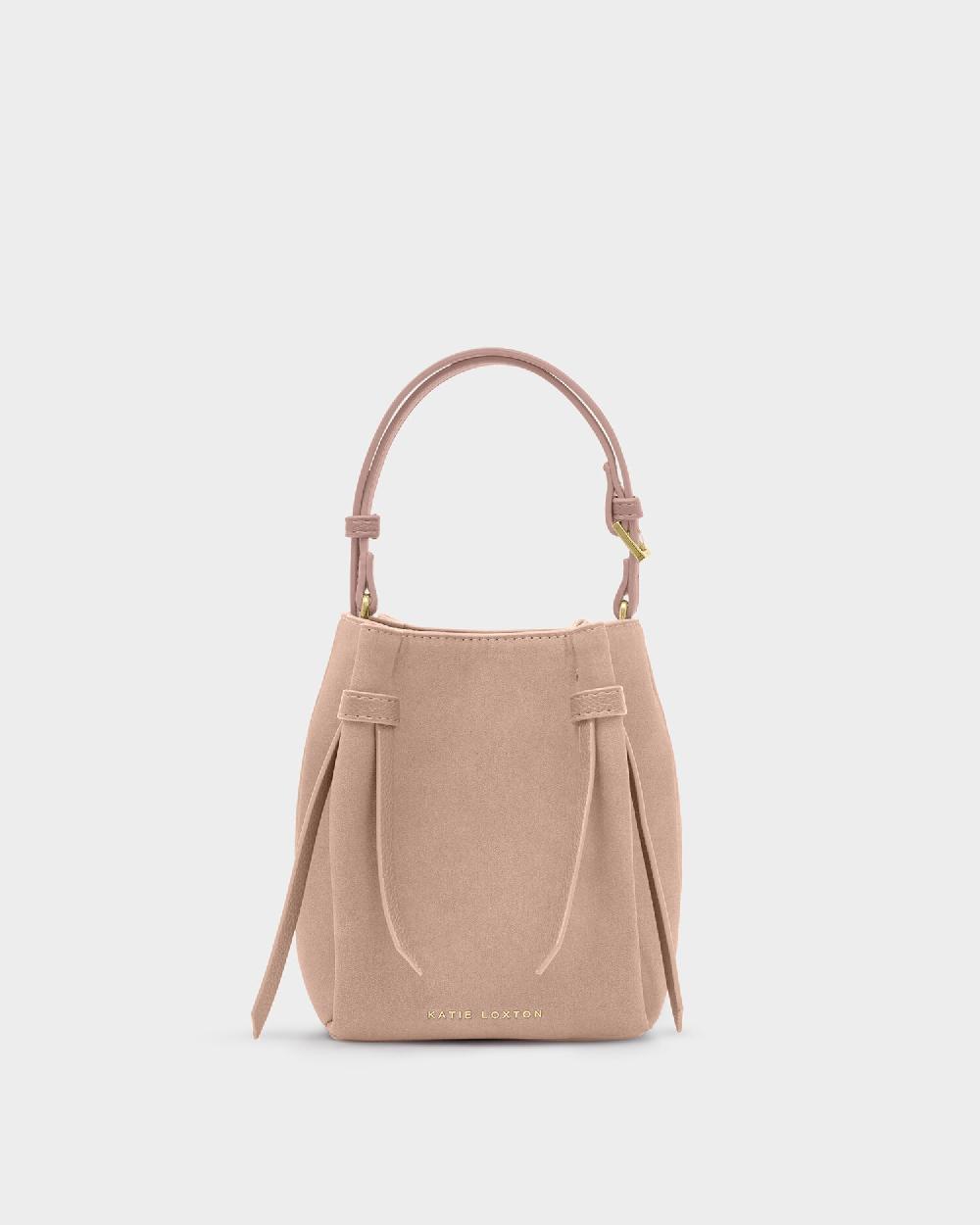Katie Loxton Celina Mini Suedette Bucket Bag