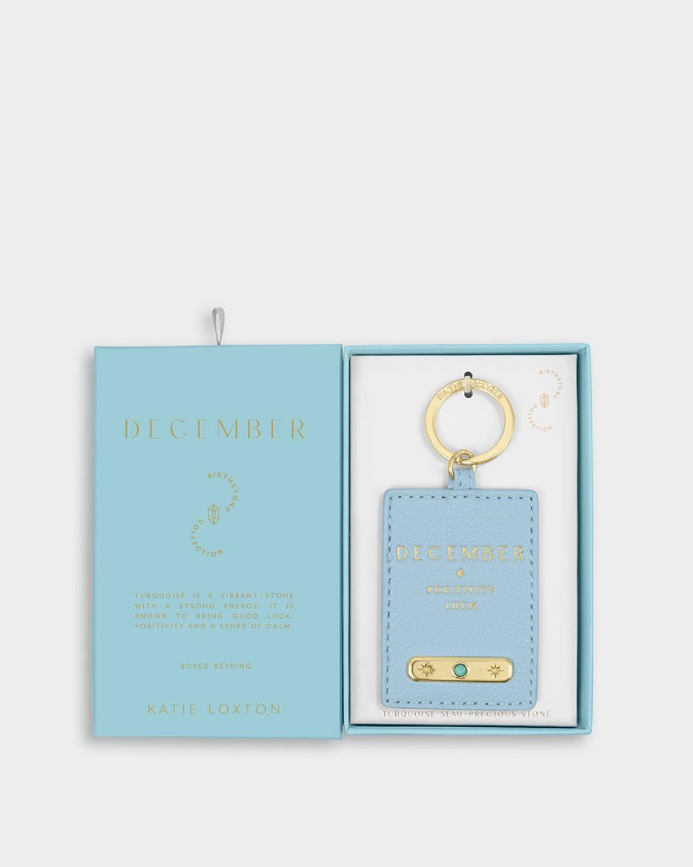 Katie Loxton 'December' Birthstone Keyring
