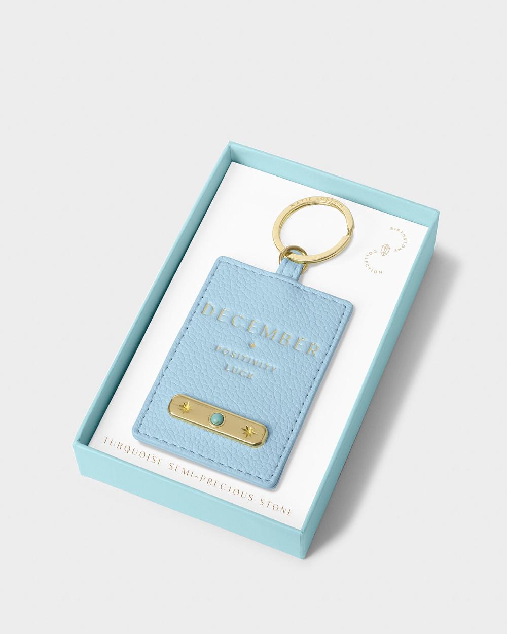 Katie Loxton 'December' Birthstone Keyring