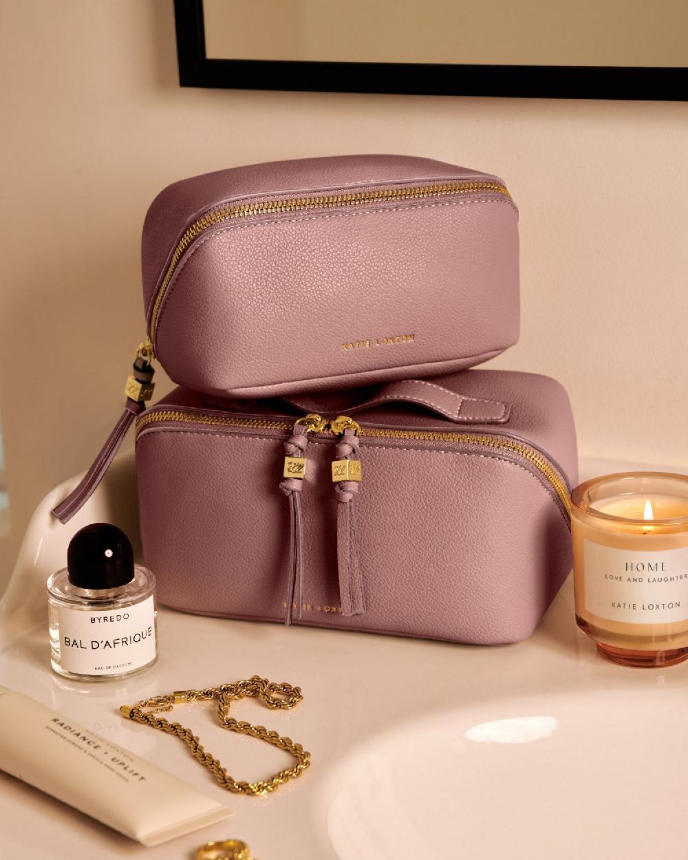 Katie Loxton Fold-Out Mirror Makeup Bag