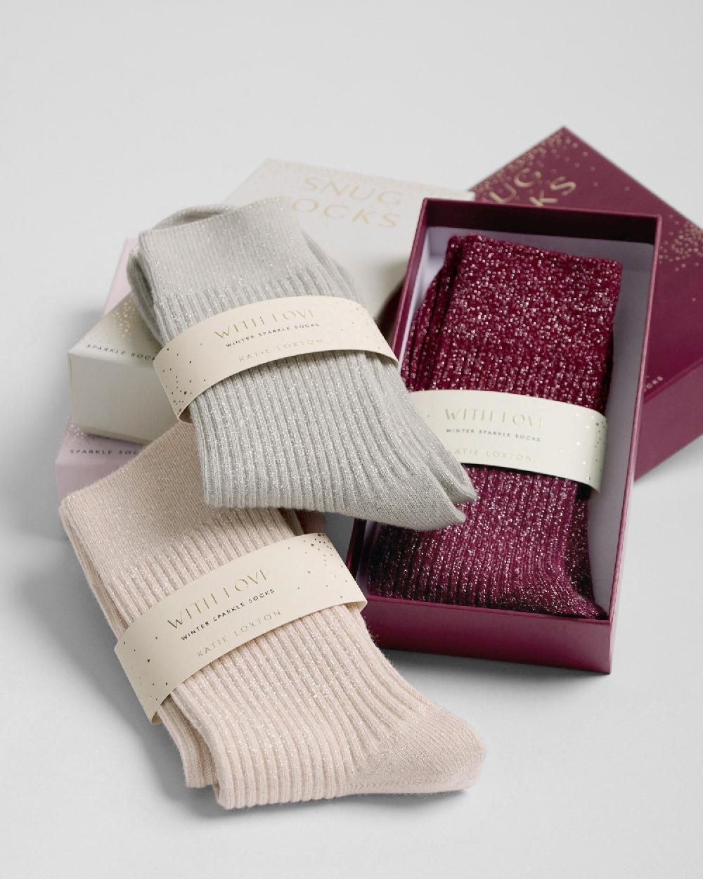 katie loxton Gift Boxed Sparkle Socks