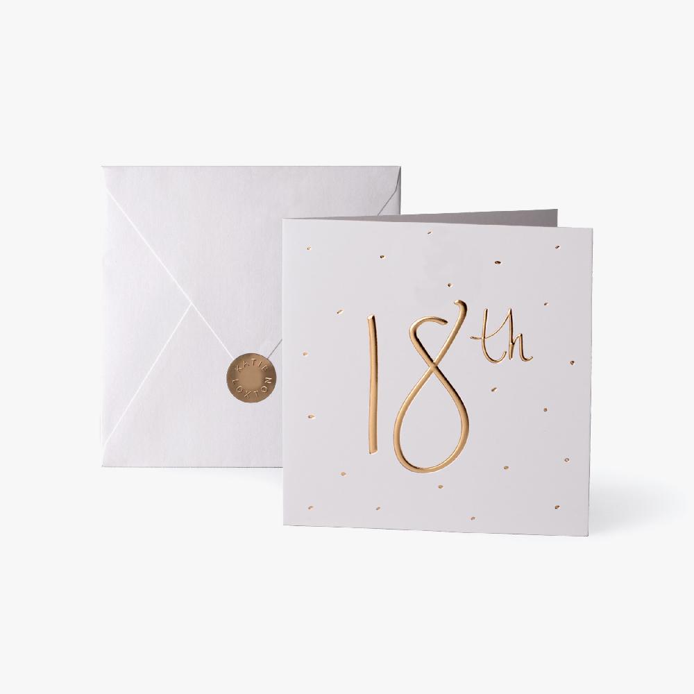 katie loxton Greeting Cards '18th Birthday'