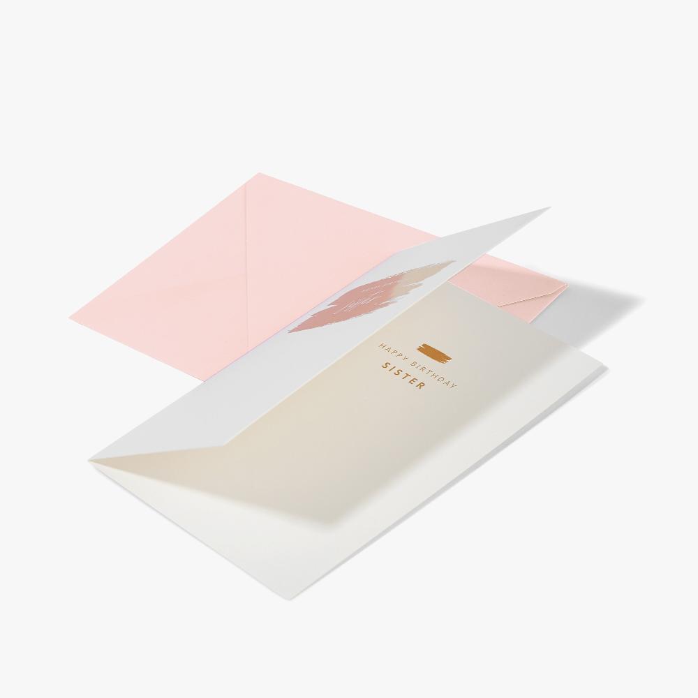Katie Loxton Greeting Cards 'Happy Birthday Sister'