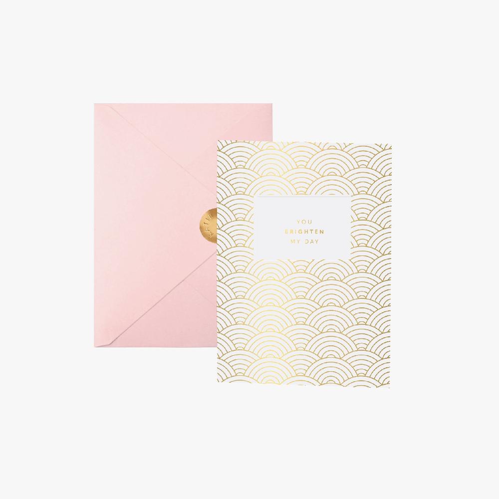 katie loxton Greeting Cards You 'Brighten My Day'