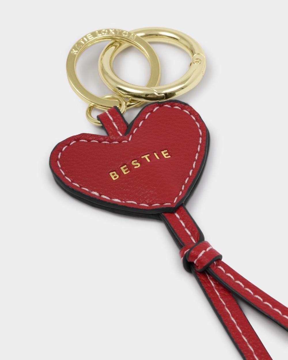 Katie Loxton Heart Bag Charm Keyring