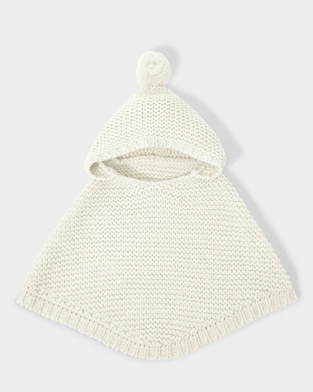 Katie Loxton Knitted Baby Poncho