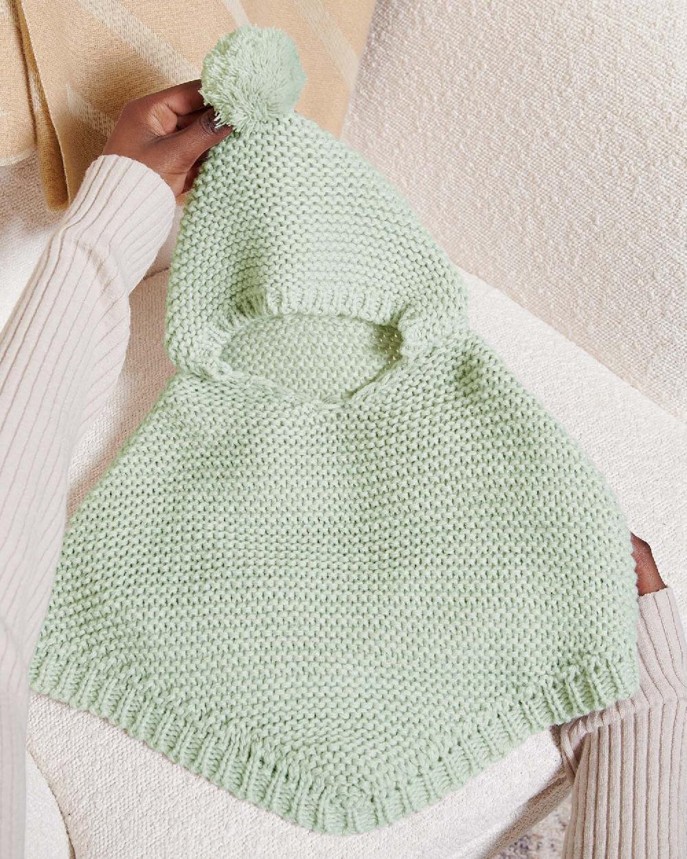 katie loxton Knitted Baby Poncho