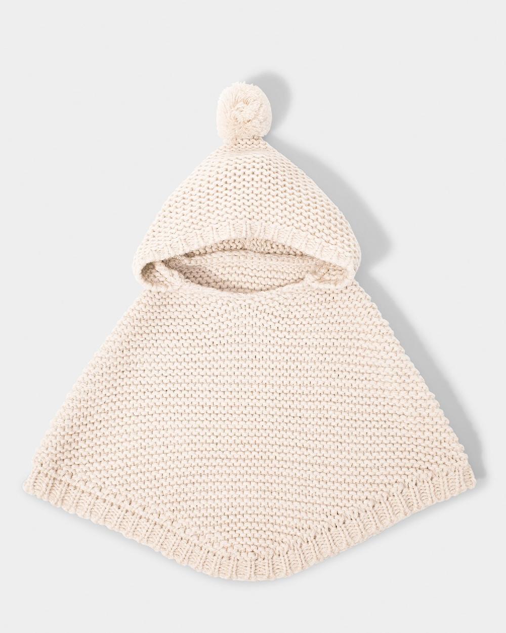 Katie Loxton Knitted Baby Poncho