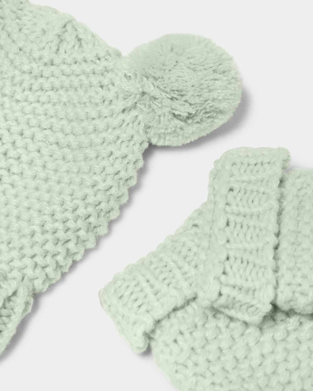 Katie Loxton Knitted Hat & Mittens Set
