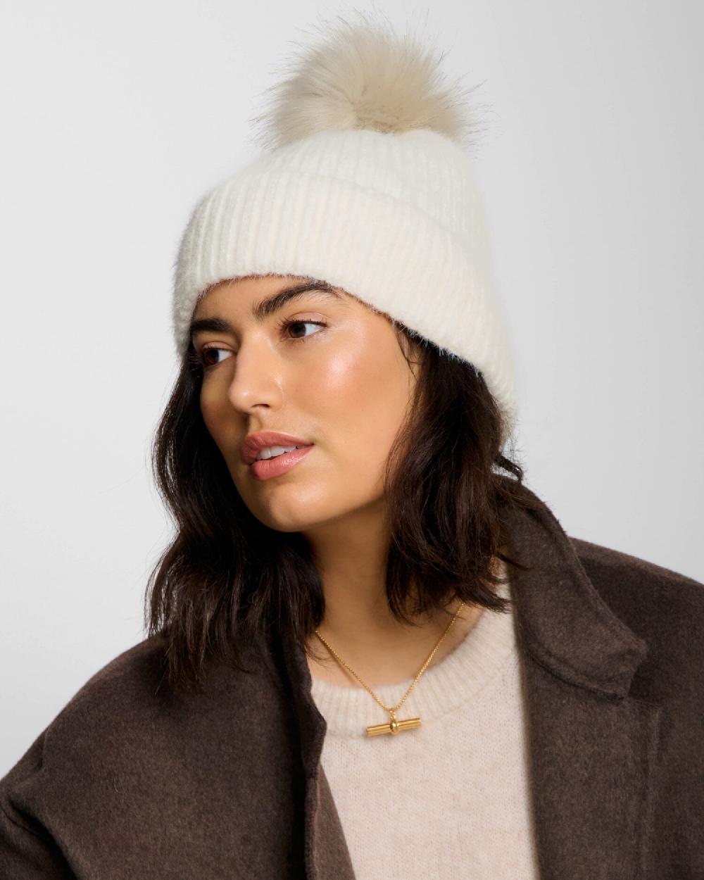 katie loxton Knitted Pom Pom Hat