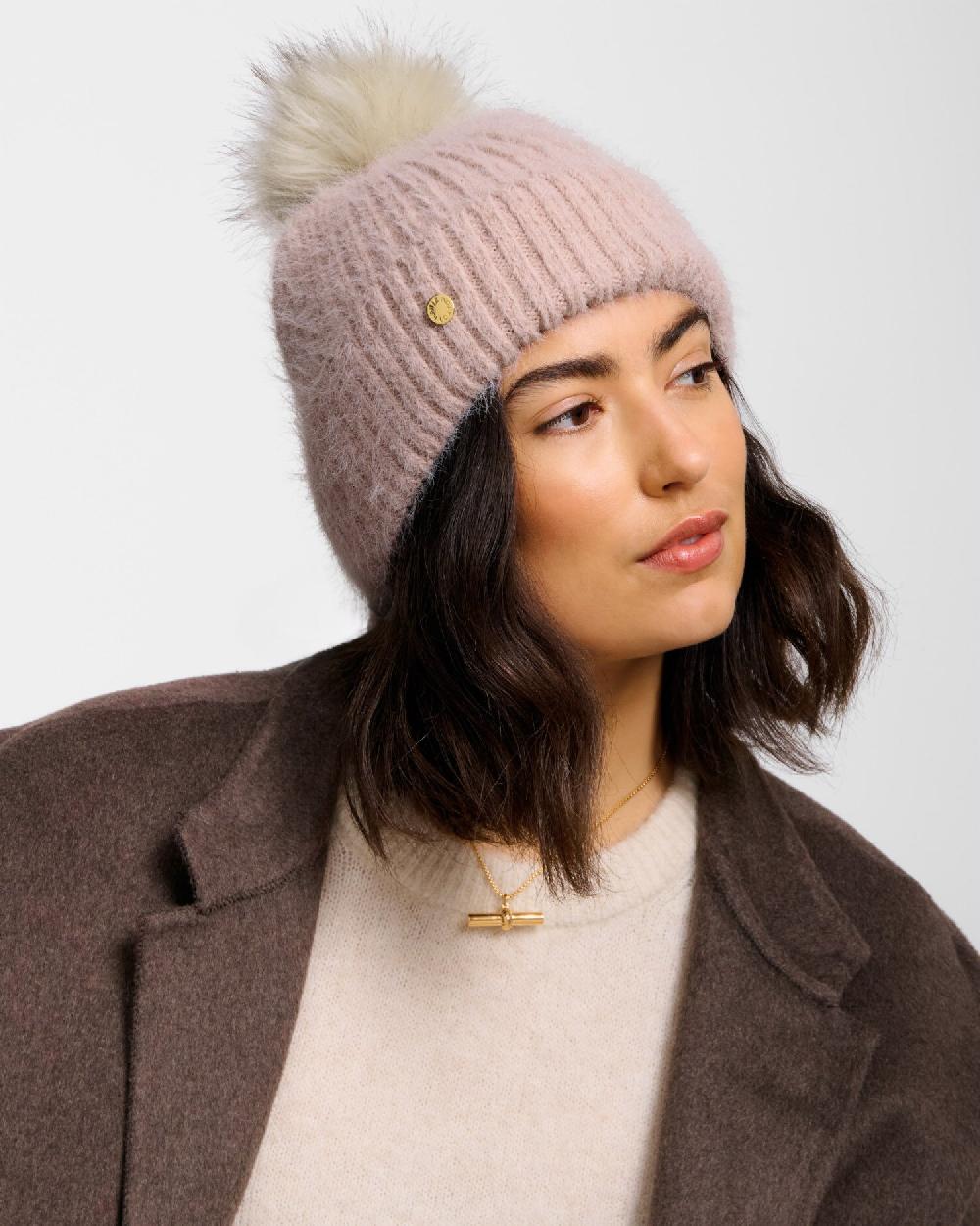 katie loxton Knitted Pom Pom Hat