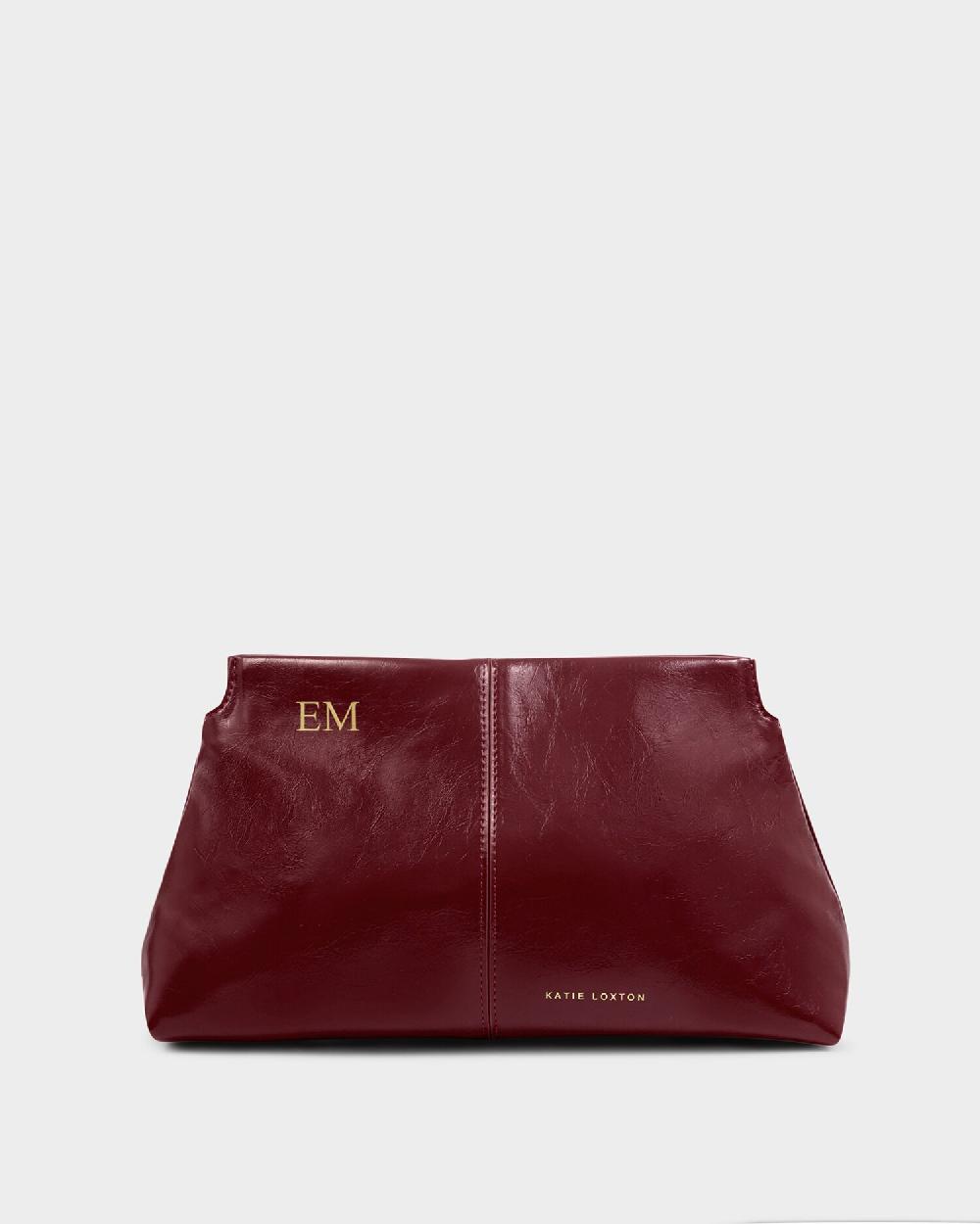 Katie Loxton Laila Patent Crackle Clutch