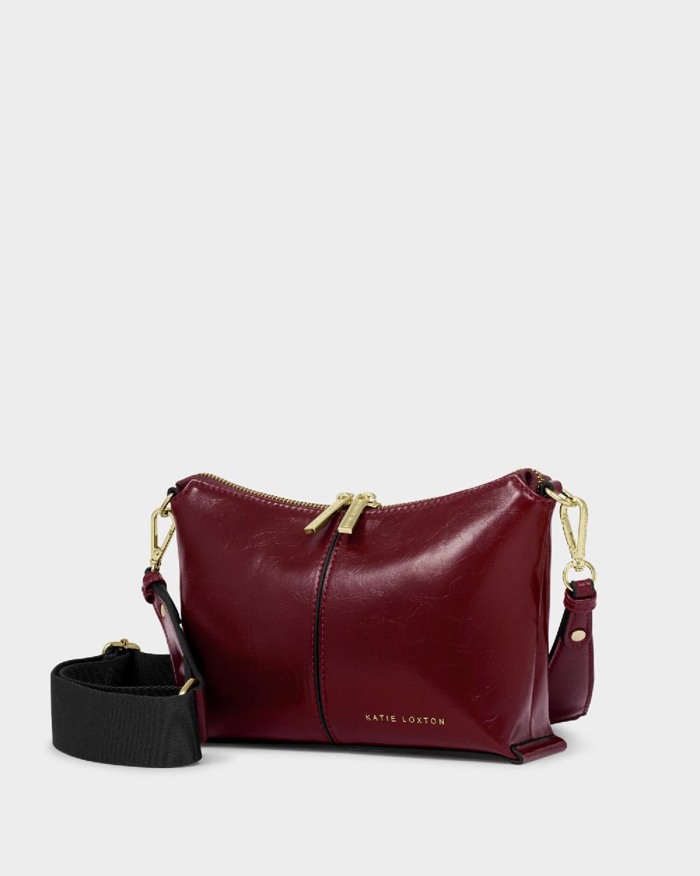 Katie Loxton Laila Patent Crackle Crossbody Bag