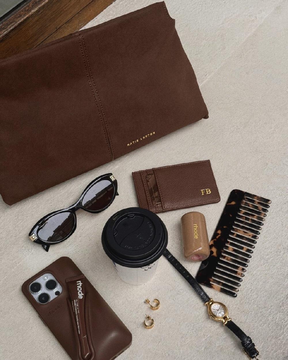 Katie Loxton Laila Suedette Clutch