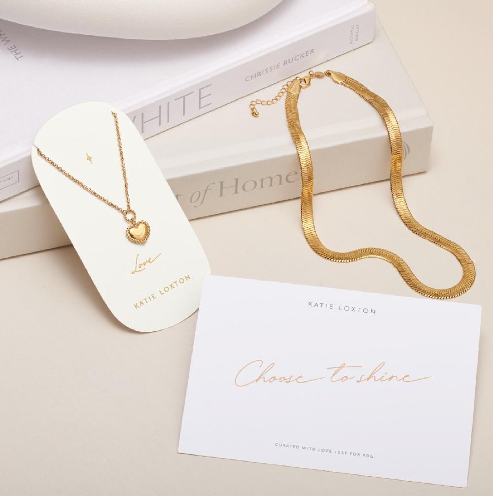 katie loxton Love Necklace Stack Gift Set