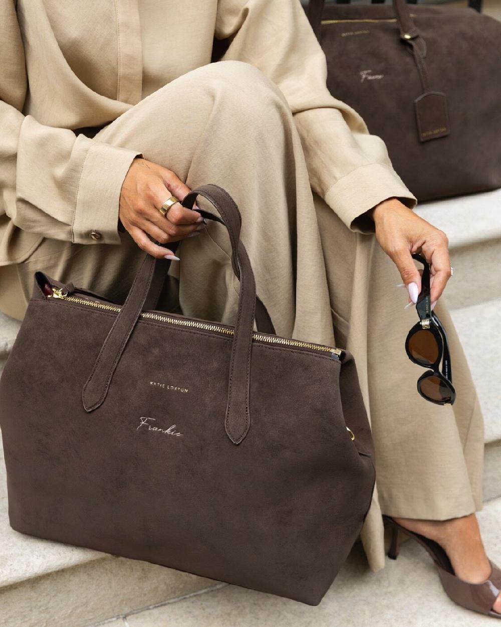 Katie Loxton Milan Suedette Cabin Bag