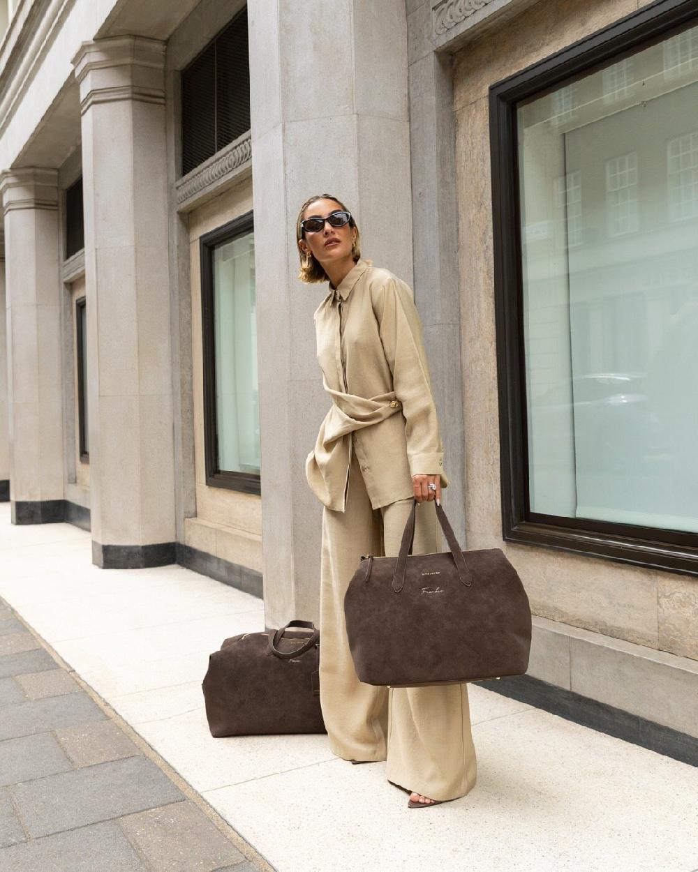 katie loxton Milan Suedette Cabin Bag