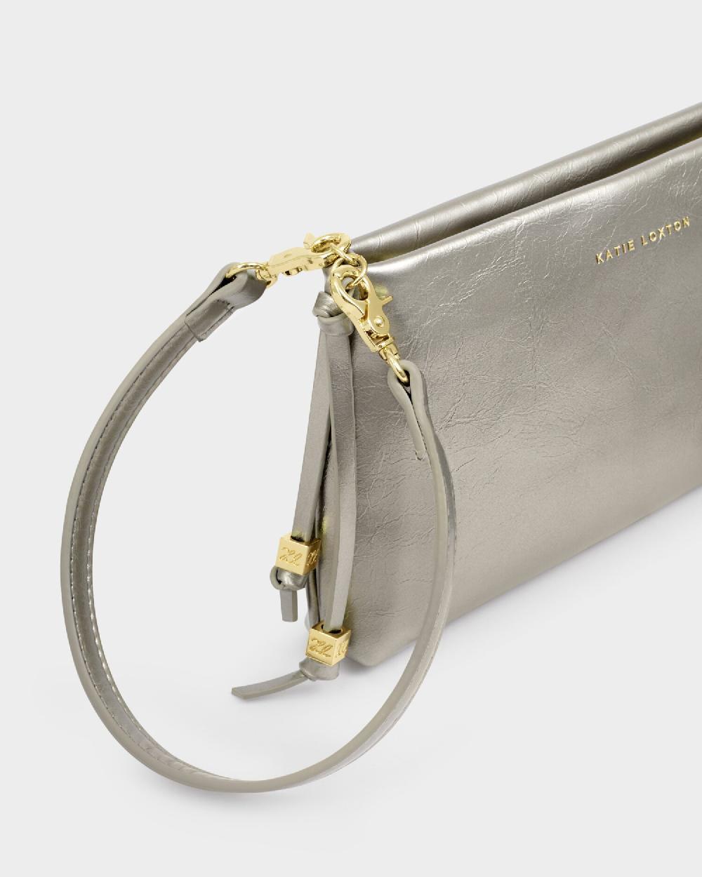 Katie Loxton Nova Patent Crackle Clutch