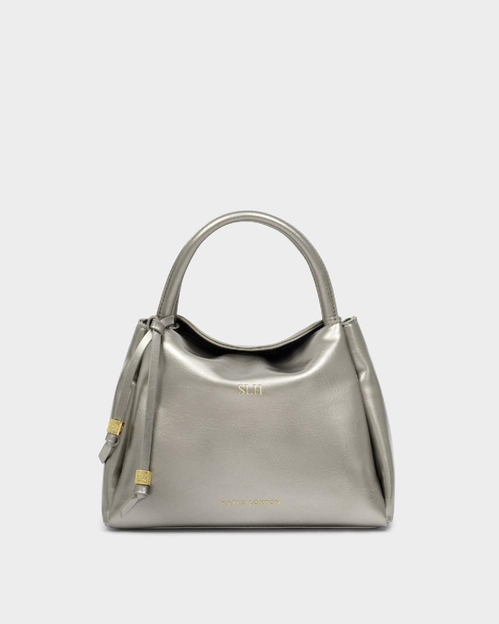 Katie Loxton Nova Patent Crackle Top Handle Bag