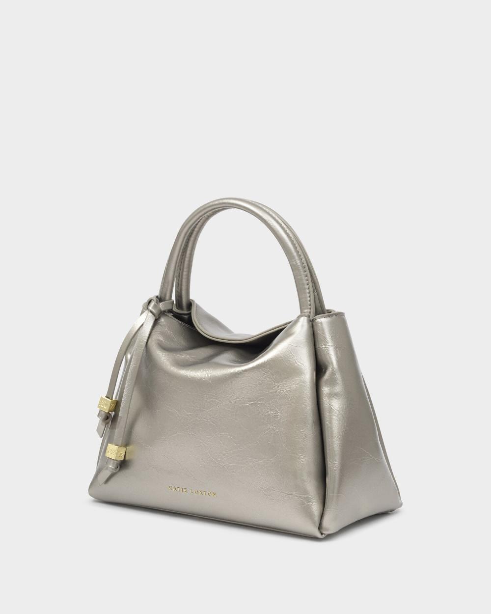 Katie Loxton Nova Patent Crackle Top Handle Bag